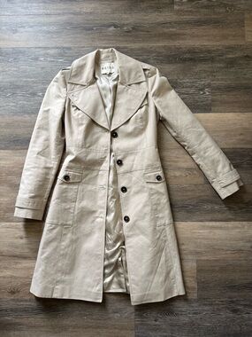Reiss Cream Trench Coat